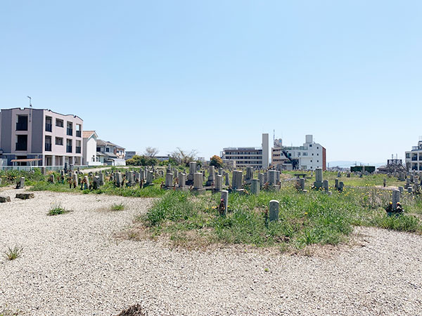 三昧山墓地(明石市魚住町)