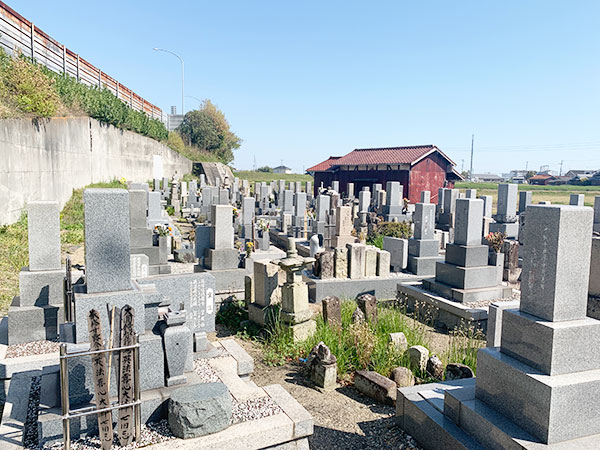 清水新田墓地(明石市魚住町)